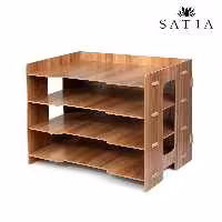 کازیه 4 طبقه چوبی مدل 6009