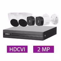 پکیج کامل دوربین مداربسته 4 کانال  برند داهوا dahua