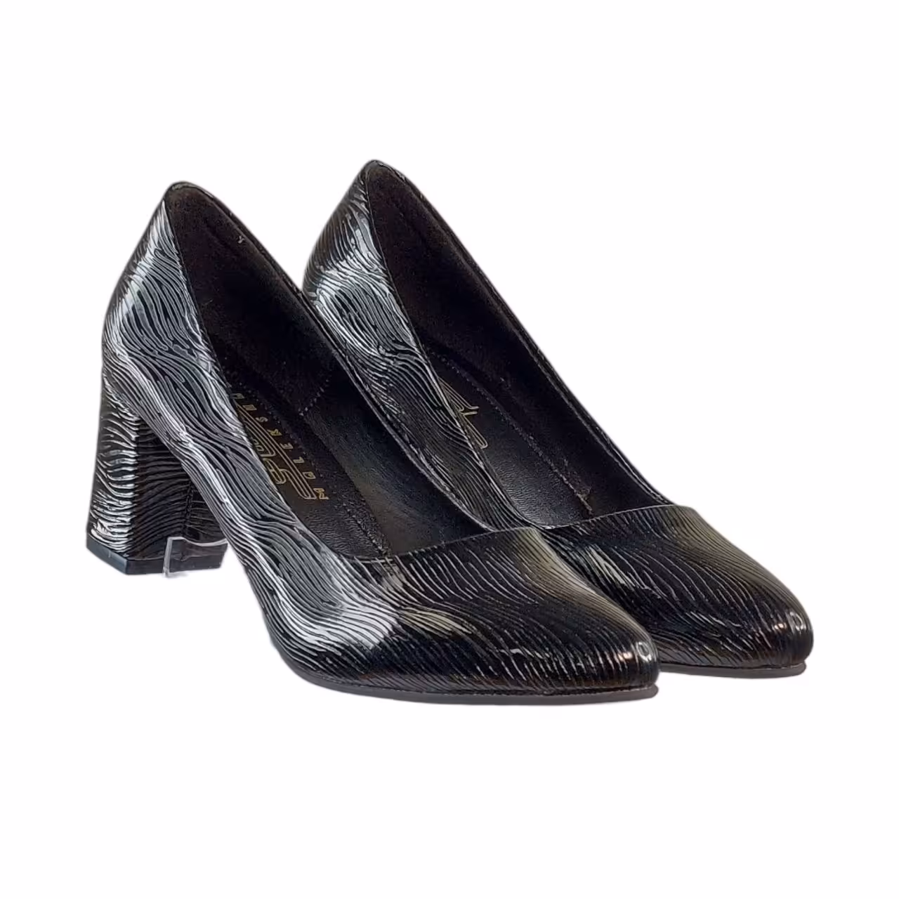 کفش زنانه مجلسی مدل ورنی لاله مشکی بی واسطه نت