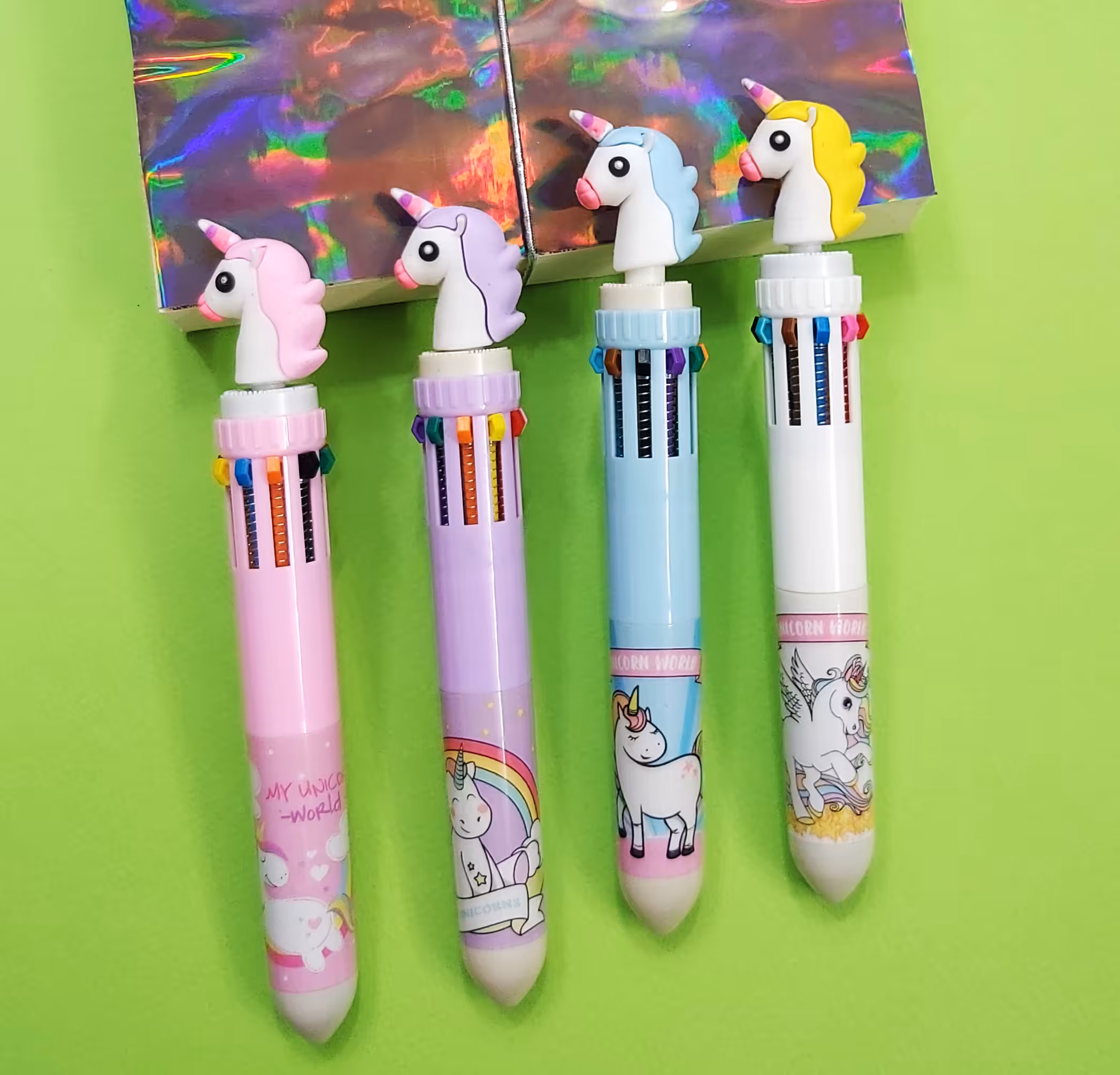 خودکار 10 رنگ اسب تک شاخ