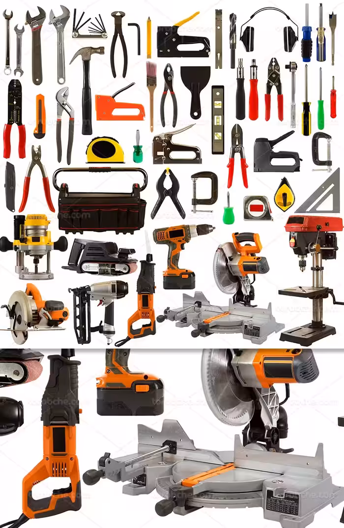 عکس ابزار آلات با کیفیت | گرافیک با طعم تربچه