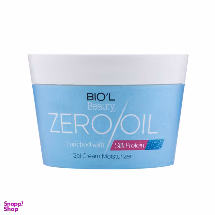 کرم ژل مرطوب کننده فاقد چربی بیول (Biol) حاوی پروتیین ابریشم