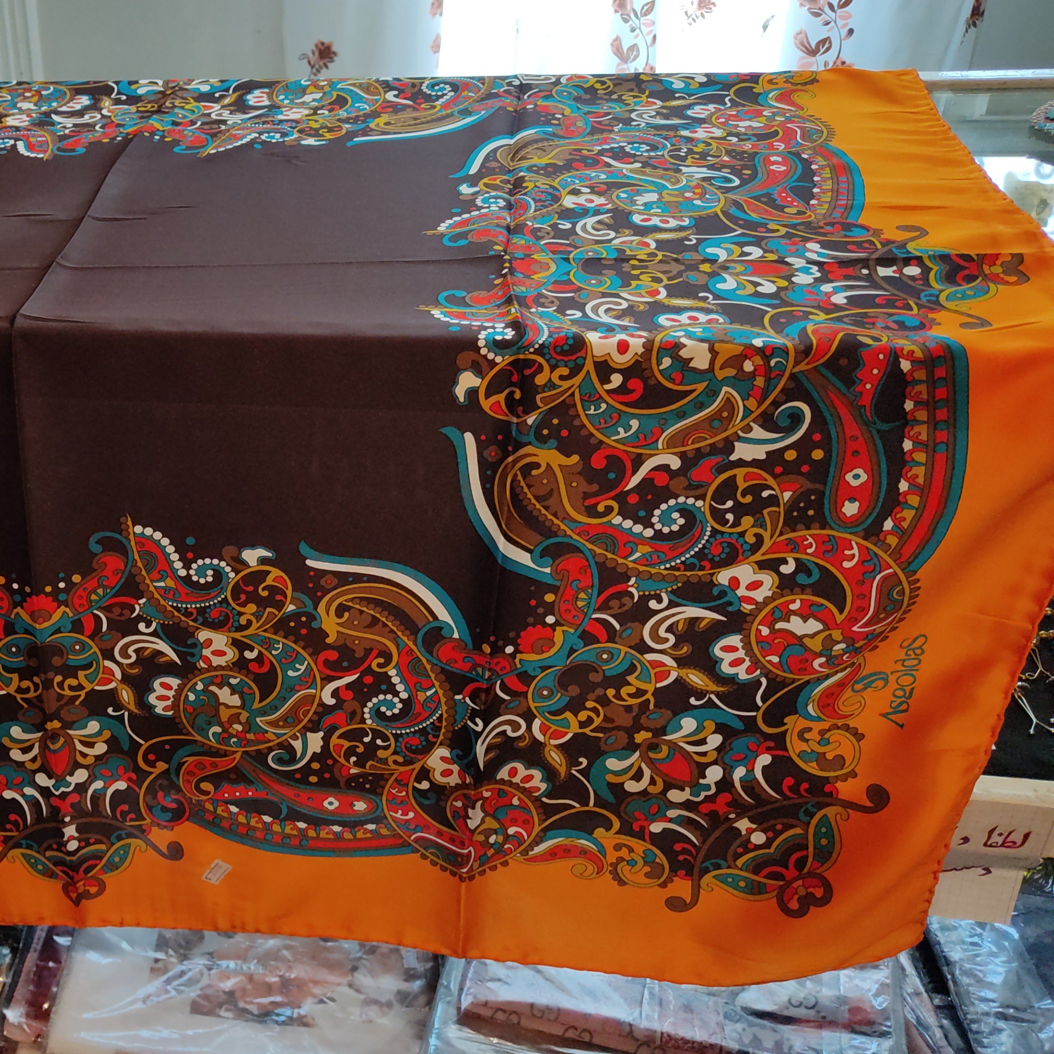روسری ساتن حریر