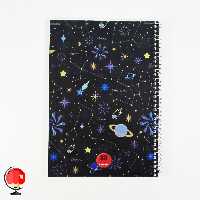 دفتر مشق 80 برگ سیمی طرح فضا آپادانا