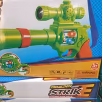 تفنگ باتری خور  سبز اسباب بازی دخترانه پسرانه