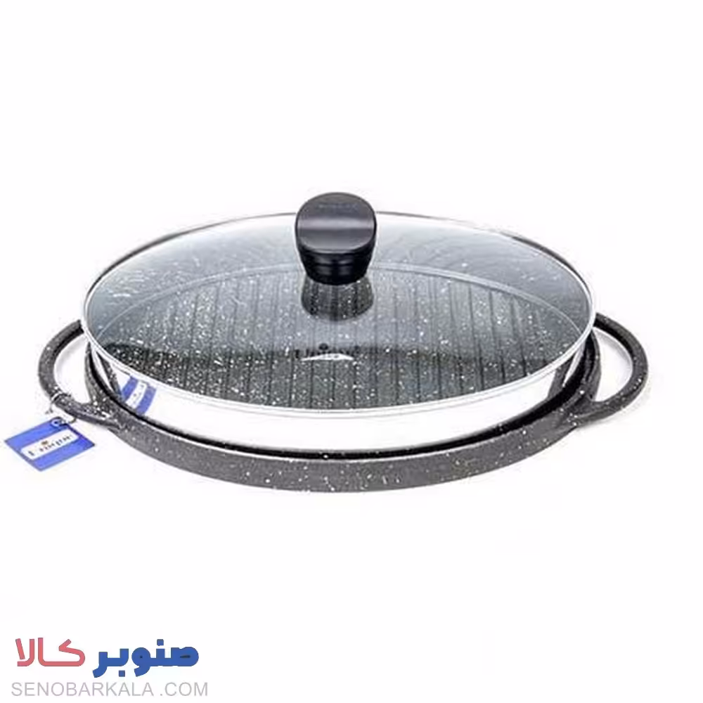 تابه گریل بیضی چدنی یونیک 6011 - صنوبرکالا