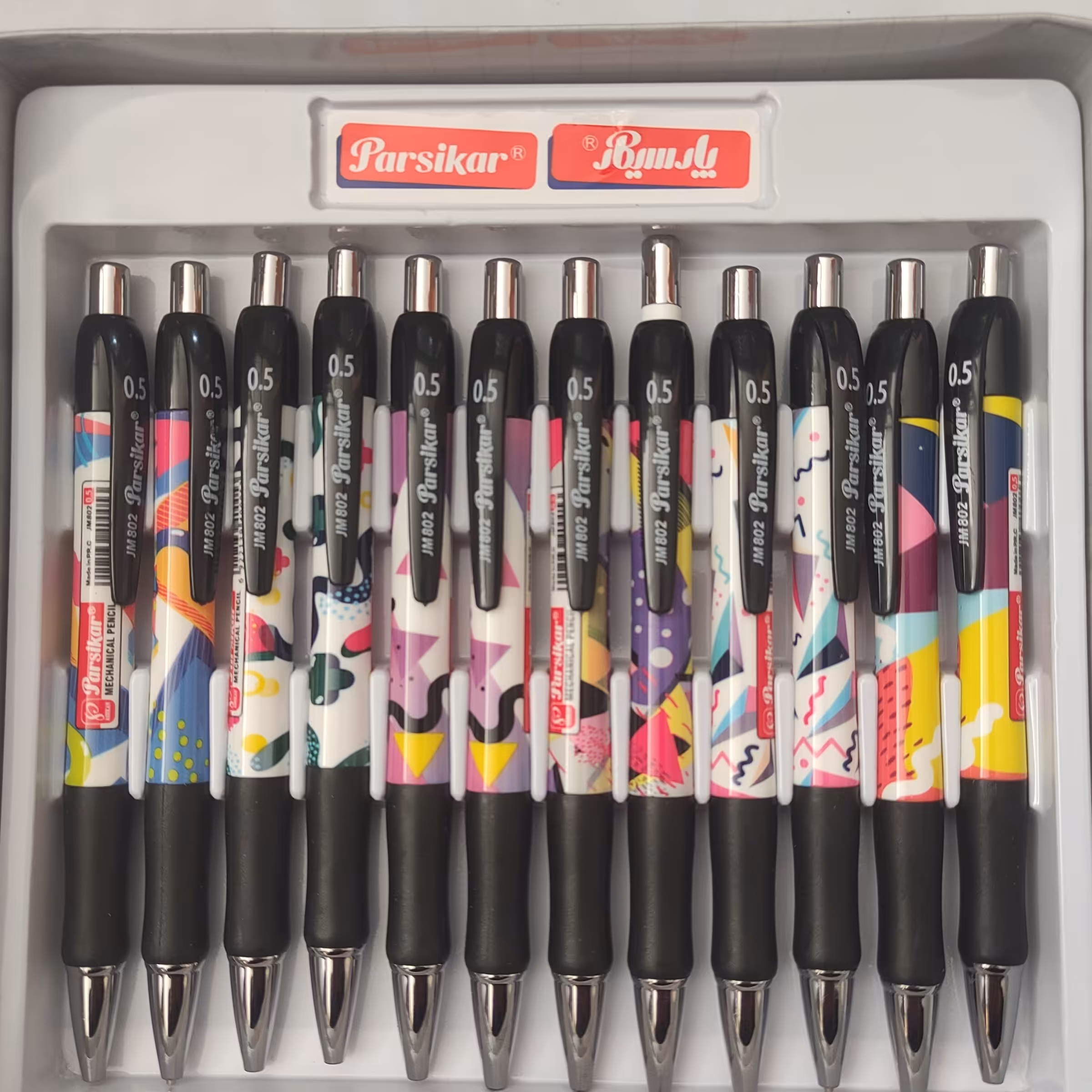 اتود 0.5 گریپدار طرح فانتزی پارسیکار مدل jm 802