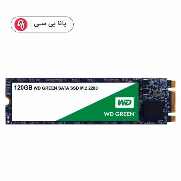 حافظه SSD وسترن دیجیتال مدل WD GREEN WDS120G2G0B M.2 2280 120GB