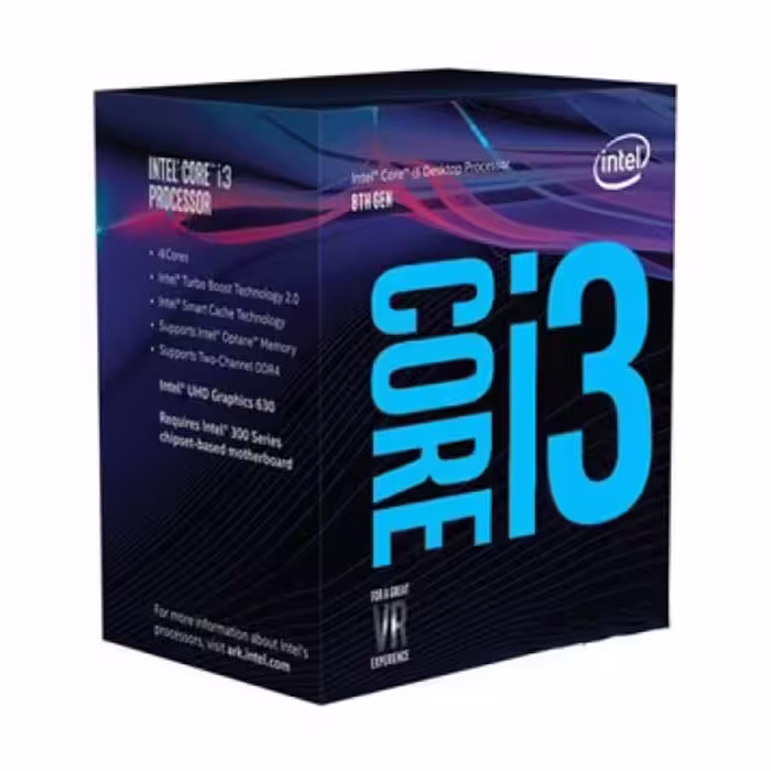 سی پی یو اینتل باکس Core i3-8100 CPU