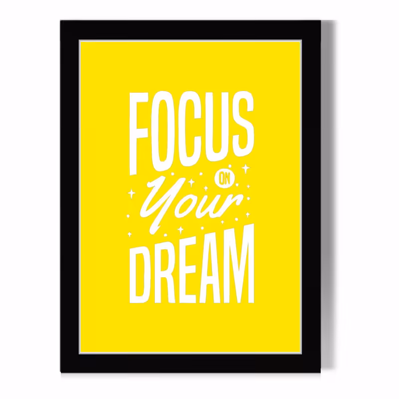  تابلو مدل انگیزشی روی رویایت تمرکز کن کد BFYD2