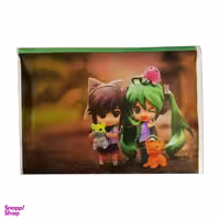 دستمال کاغذی جیبی 10 برگ مدل دختر چشمک زن