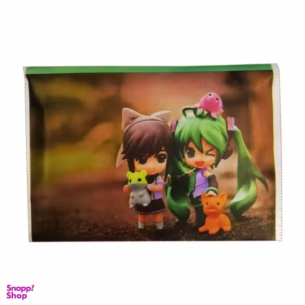 دستمال کاغذی جیبی 10 برگ مدل دختر چشمک زن