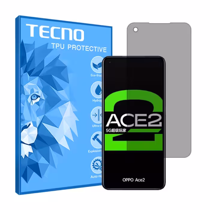 گلس اوپو Ace2 مدل هیدروژلی پرایوسی برند تکنو کد S