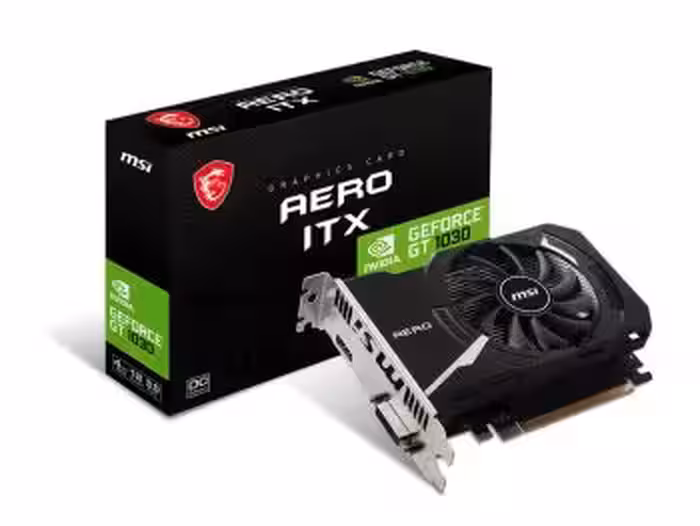 کارت گرافیک ام اس آی مدل GeForce GT 1030 AERO ITX 4GD4 OC
