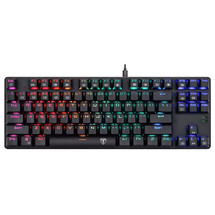 قیمت و خرید کیبورد گیمینگ تی دگر T-Dagger Bora T-TGK315 سوئیچ آبی