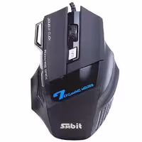 موس سیمدار گیمینک 7 کلید LED دار Sabit GM-200