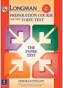 کتاب تافل لانگمن(paper test ) Longman preparation course for TOEFL