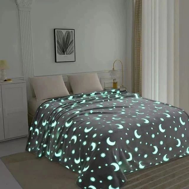 پتو شب نما دونفره با 2 عدد روبالشتی
