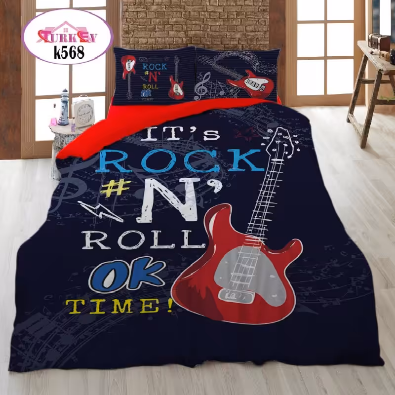 سرویس روتختی ترک إو turkev کد K-568 یکنفره 4 تکه