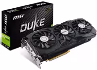 کارت گرافیک ام اس آی مدل جی تی ایکس 1080 تی آی دئوک 11جی او سی با حافظه 11 گیگابایت