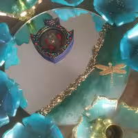 هفت سین فیروزه ای رزینی