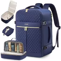 کوله پشتی جیب ابردوزی سرمه ای لاو ووک Lovevook