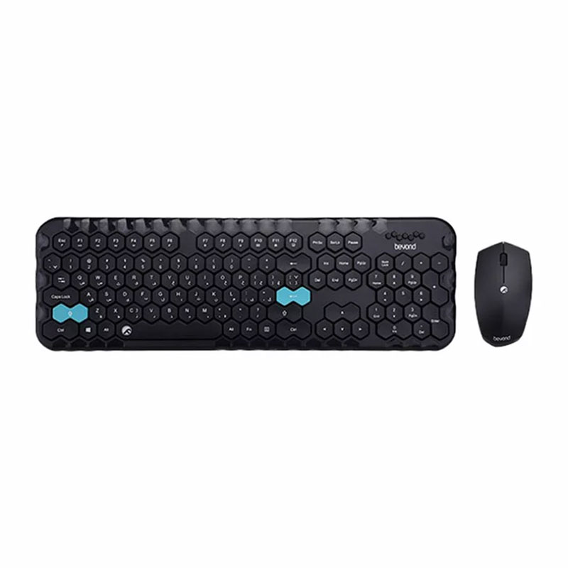 کیبورد و ماوس بی سیم BMK-8301 RF بیاند - فراز سیستم