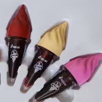 تینت لب طرح بستنی