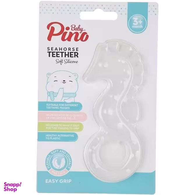 دندانگیر سیلیکونی پینو طرح اسب دریایی