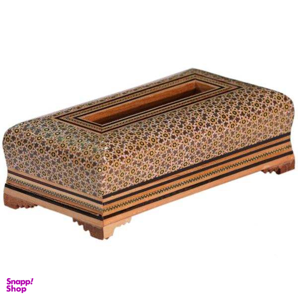 جعبه دستمال خاتم کاری مدل pb کد b