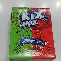 دراژه شکری با طعم ترش 40 گرم  کیکس مکس kixmax