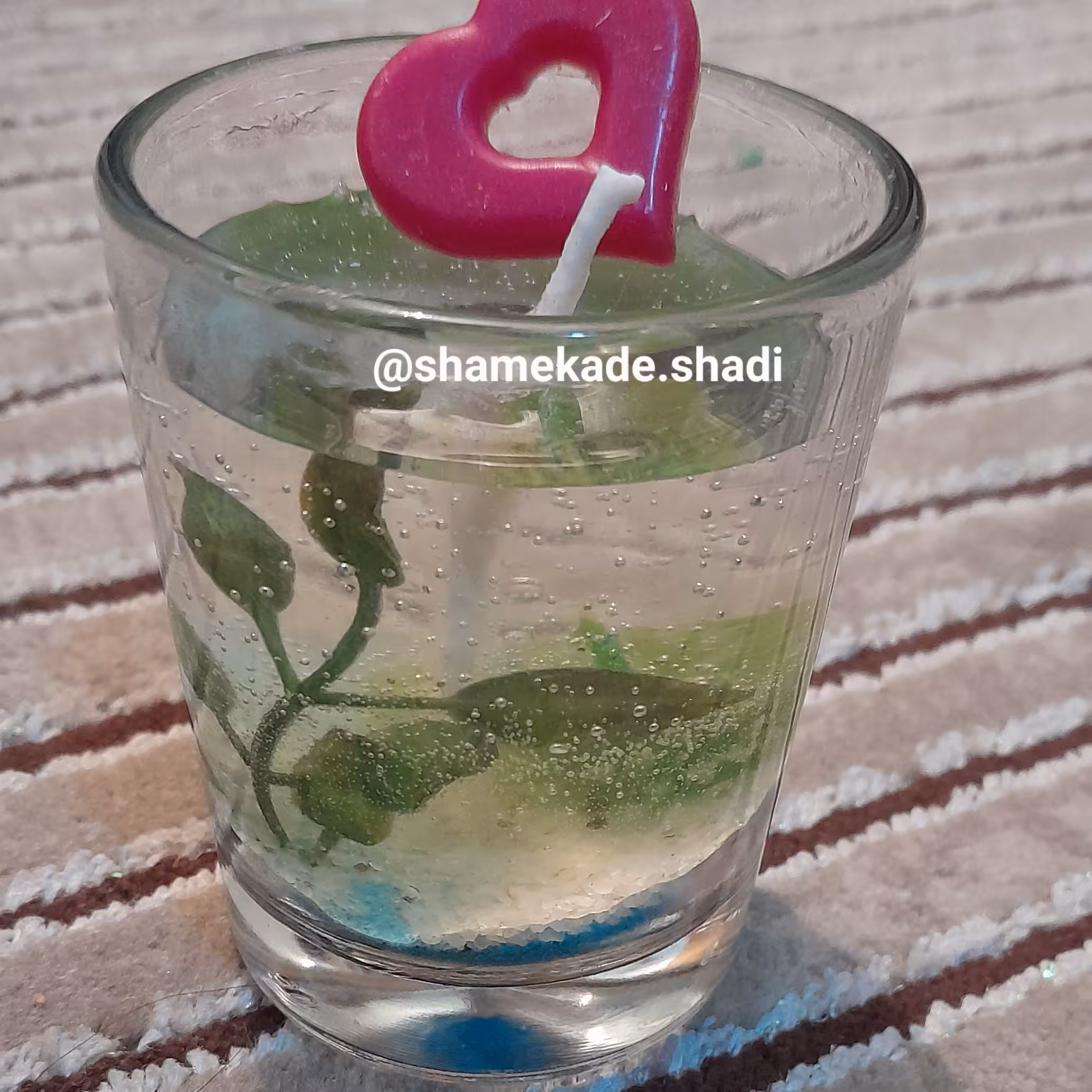 شمع ژله دکوری