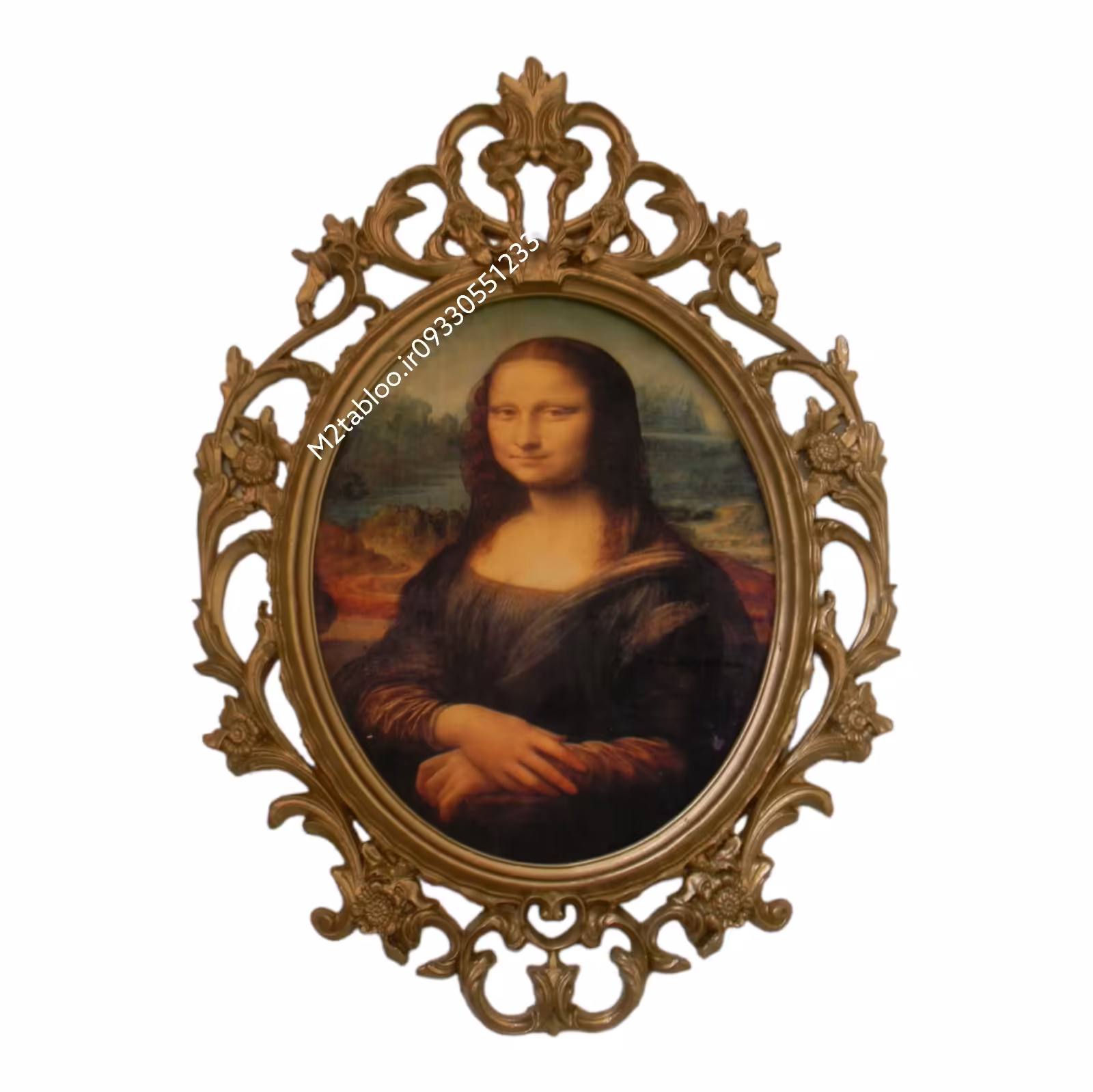 تابلو مخمل با قاب پلی استر 