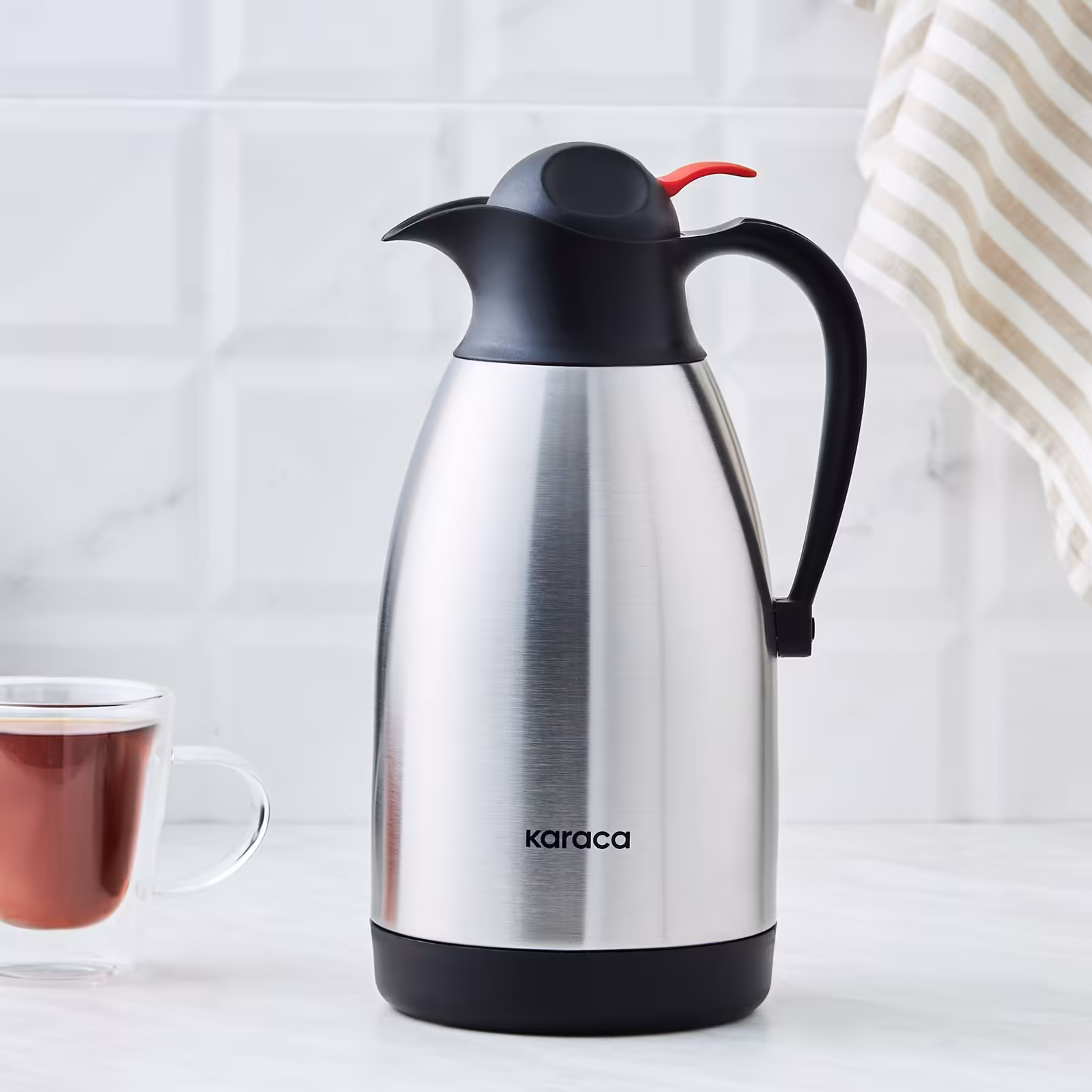 فلاکس چای 2 لیتری کاراجا مدل اینوکس کد 502000175