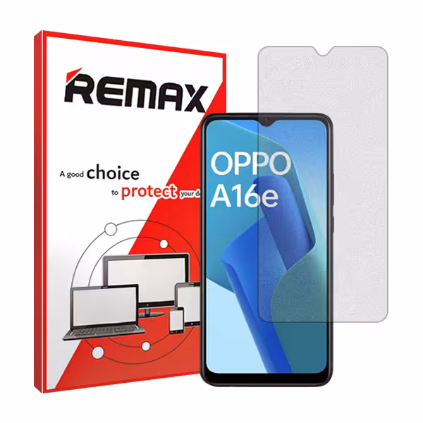 گلس اوپو A16e مدل هیدروژلی مات برند ریمکس کد S