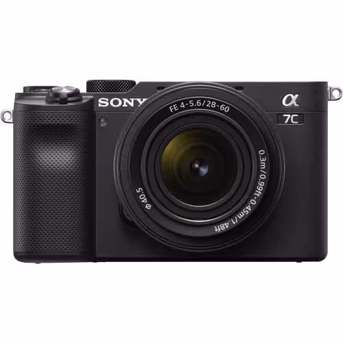 دوربین بدون آینه سونی آلفا Sony Alpha a7C همراه لنز سونی FE 28-60mm f/4-5.6