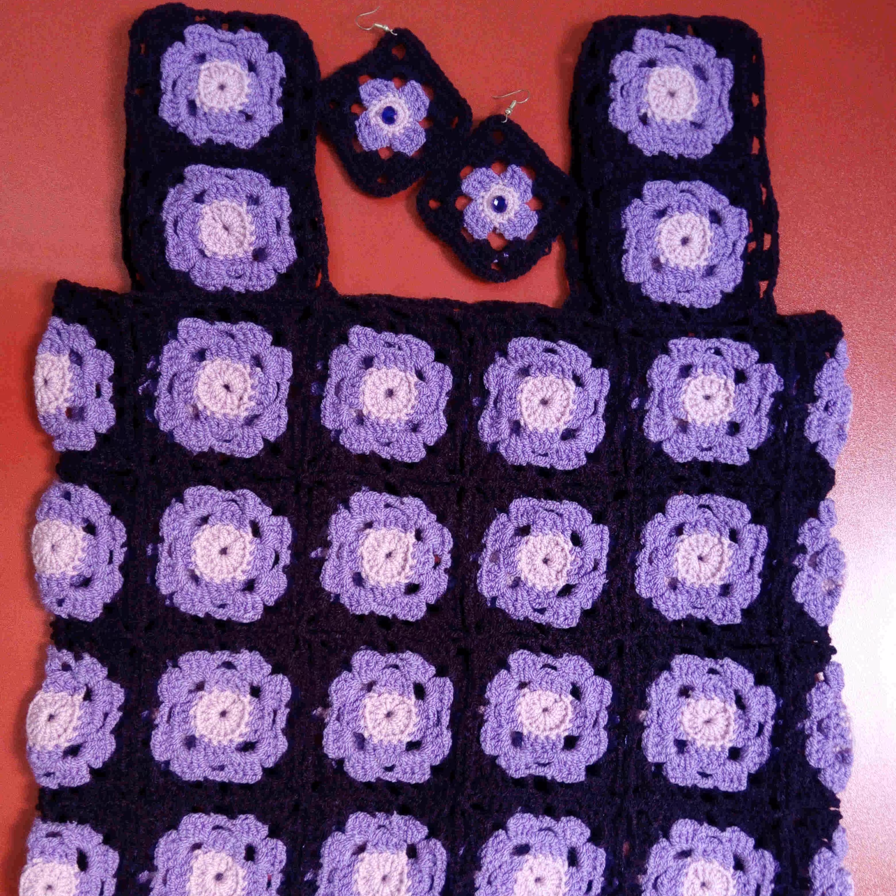 ست دو عددی تاپ و گوشواره کد 02