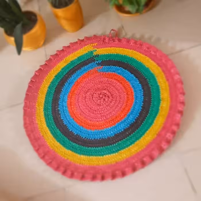 سفره های گرد رنگی رنگی 80سانتی(پس کرایه)