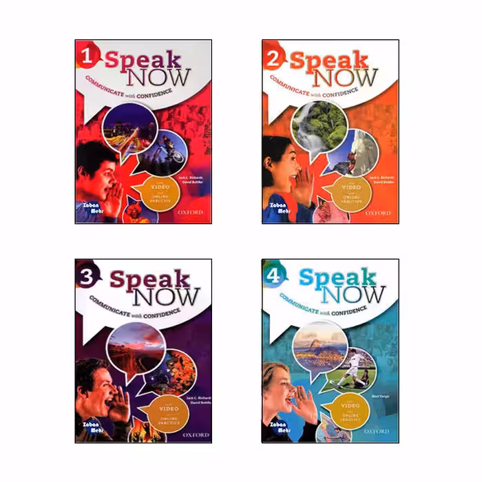 کتاب Speak Now Book Series اثر ا Jack C.Richards انتشارات Oxford چهارجلدی