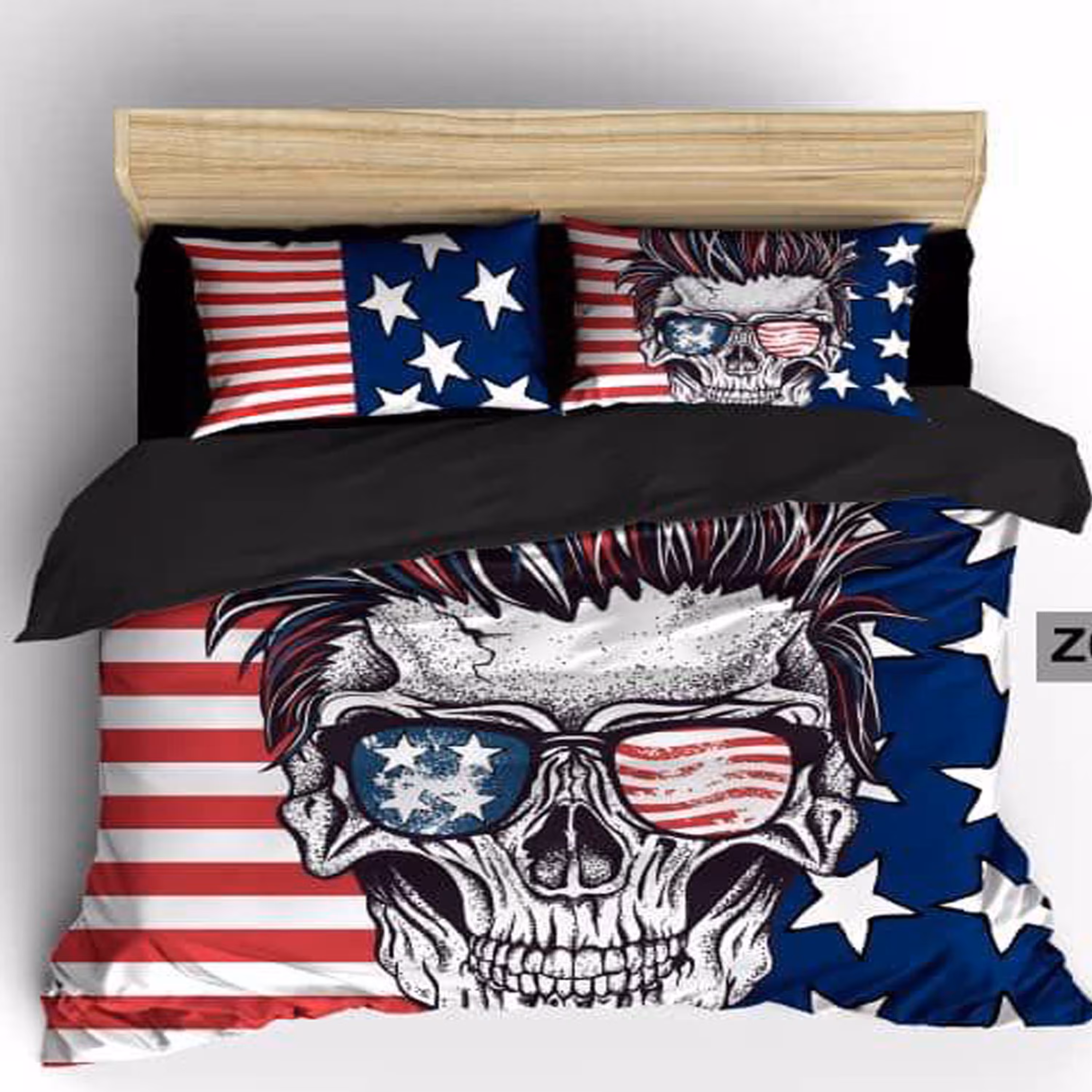 سرویس روتختی 2 نفره تنسل چاپی برندترک لند(Turk Land) z 410