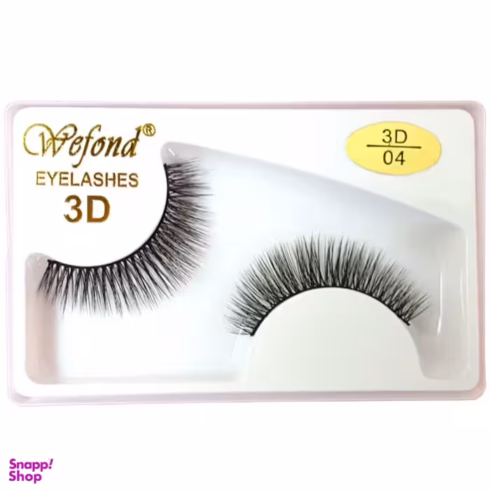 مژه مصنوعی ویفوند (Wefond) مدل 3D کد 04