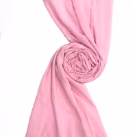 شال نخی صورتی اندازه 78 در 184 سانتیمتر 