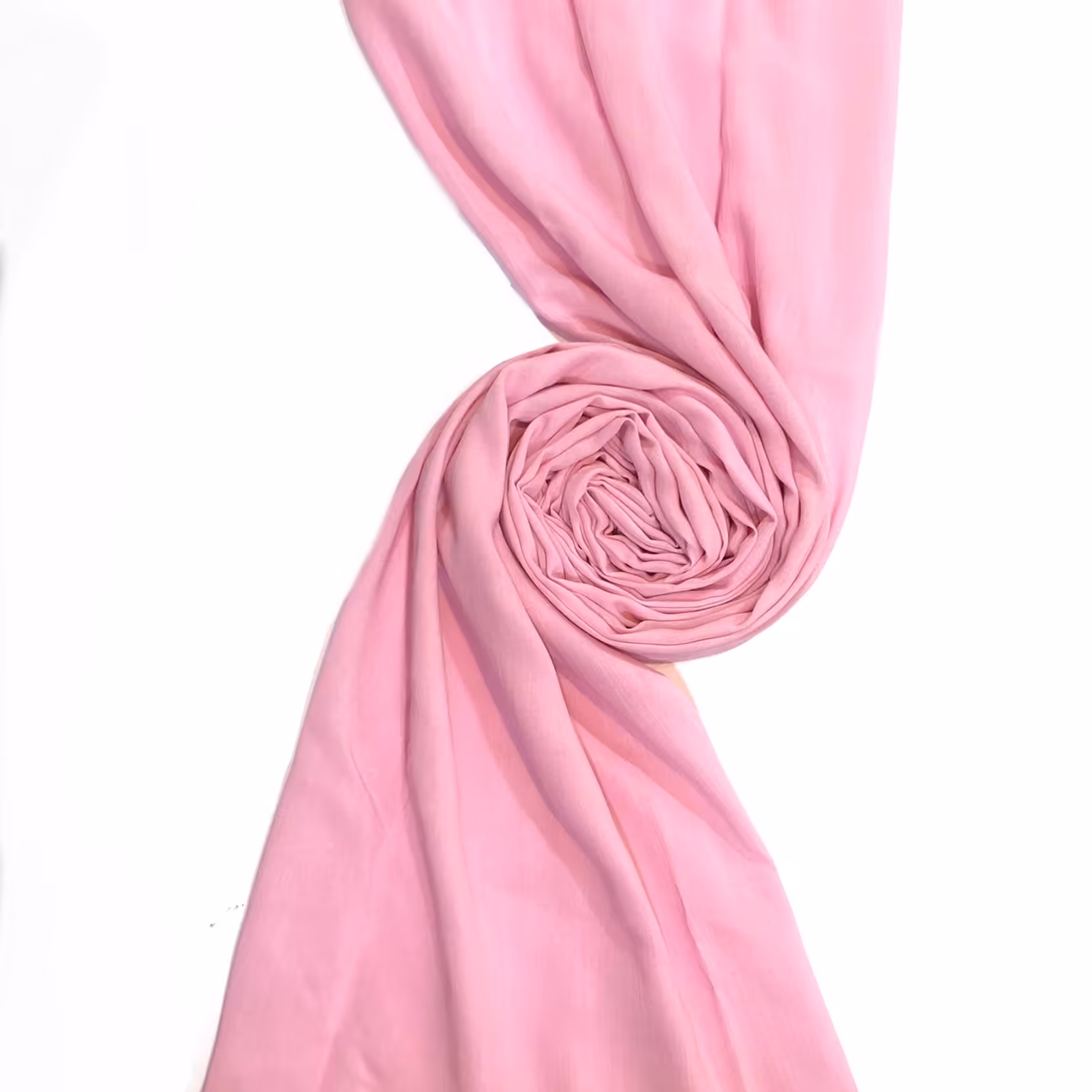 شال نخی صورتی اندازه 78 در 184 سانتیمتر 