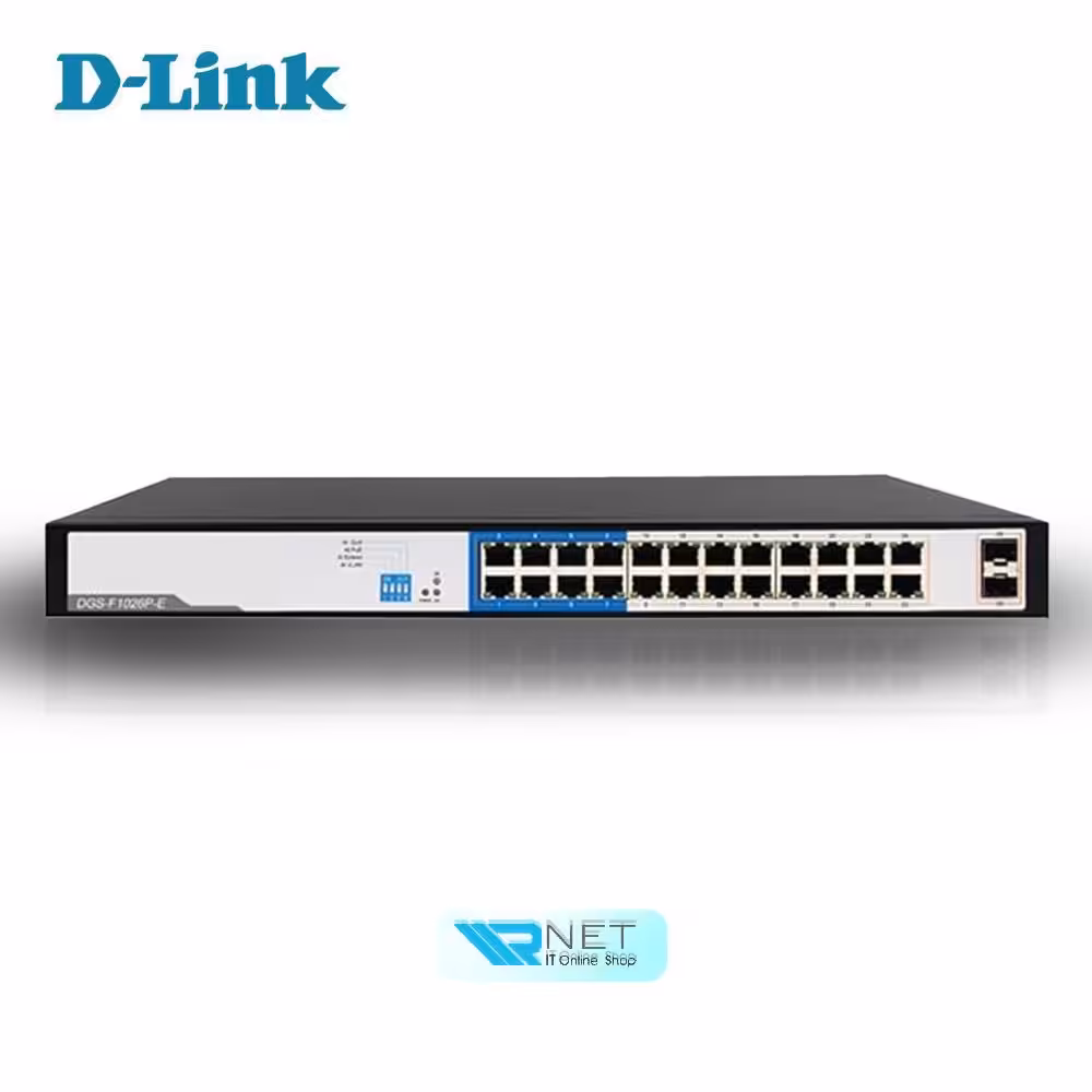 سوییچ شبکه POE دی لینک DGS-F1024P