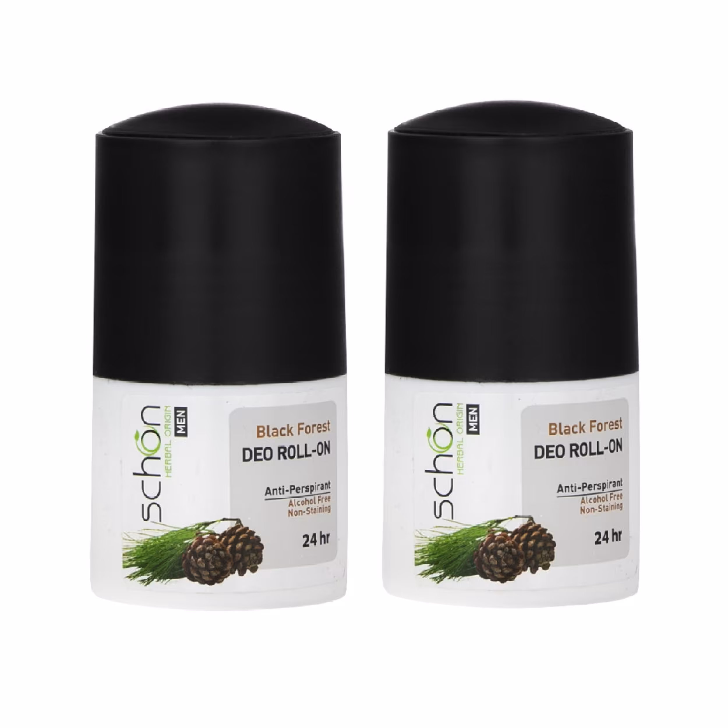 رول ضد تعریق مردانه شون مدل Black Forest حجم 50 میلی لیتر مجموعه 2 عددی
