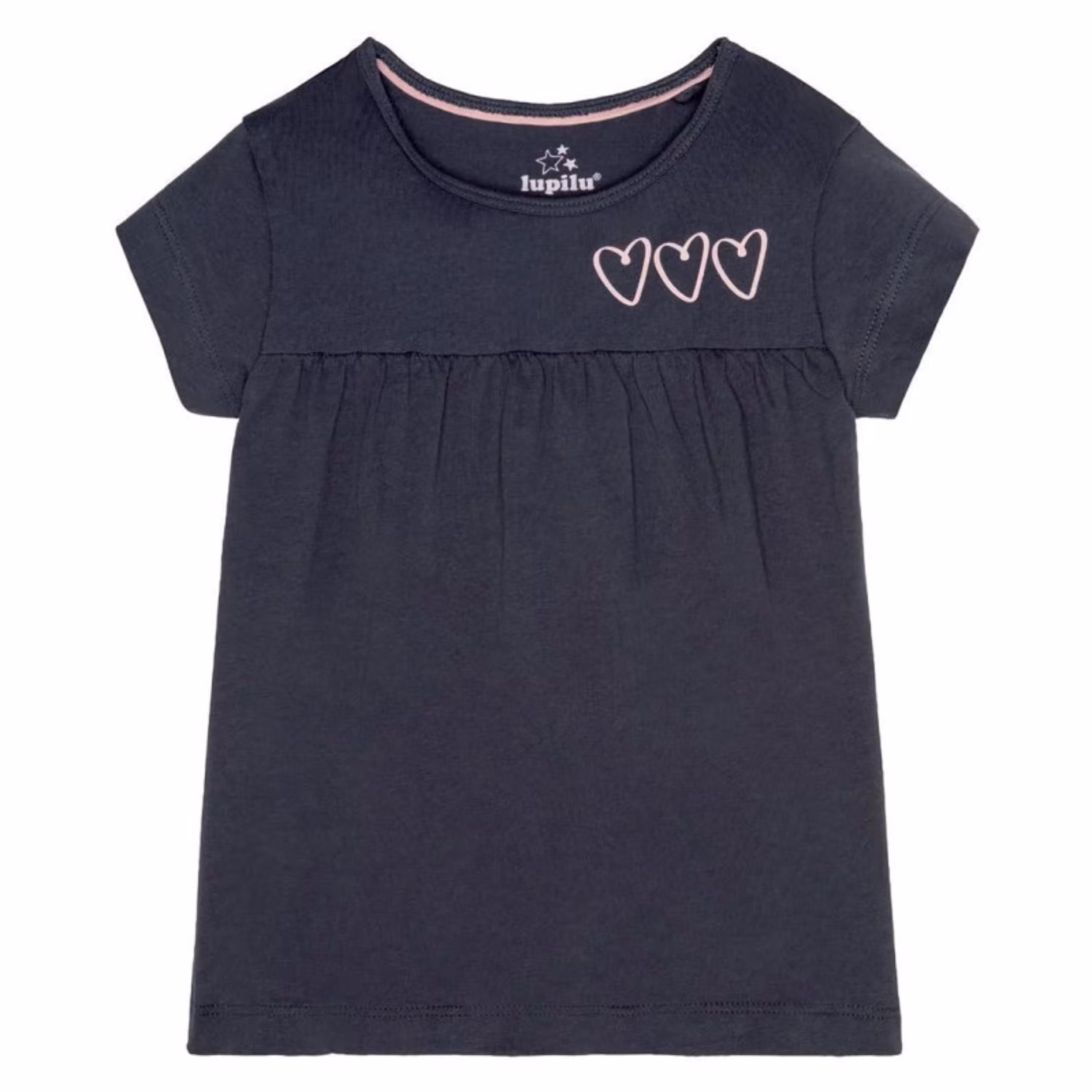 تی شرت آستین کوتاه دخترانه لوپیلو مدل 8271443 سایز 4-6 سال