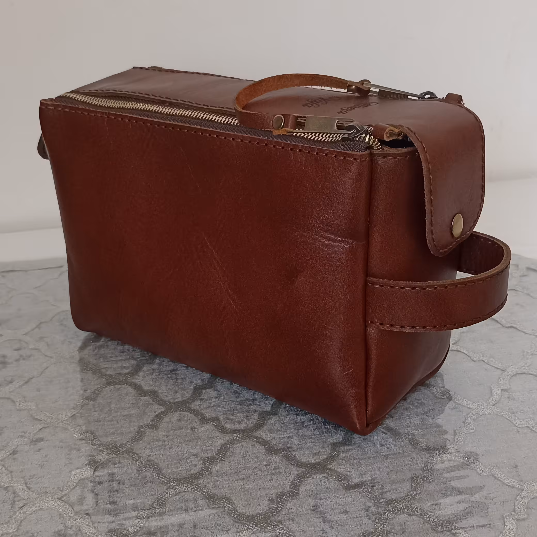 کیف ابزار ، کیف دستی مردانه چرم 