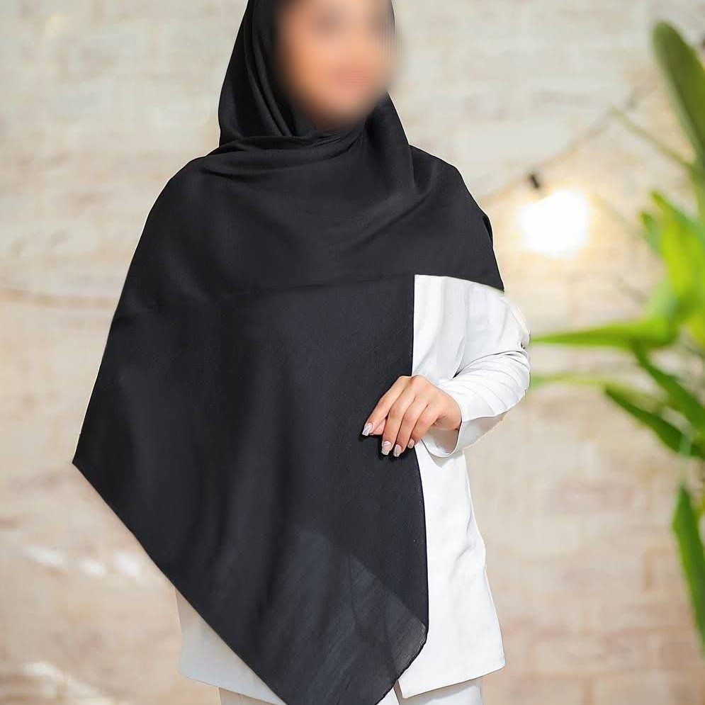 روسری نخی وال اسلپ، کد s110 ، دور دوخت، قواره 140