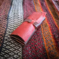 جامدادی رولی چرم