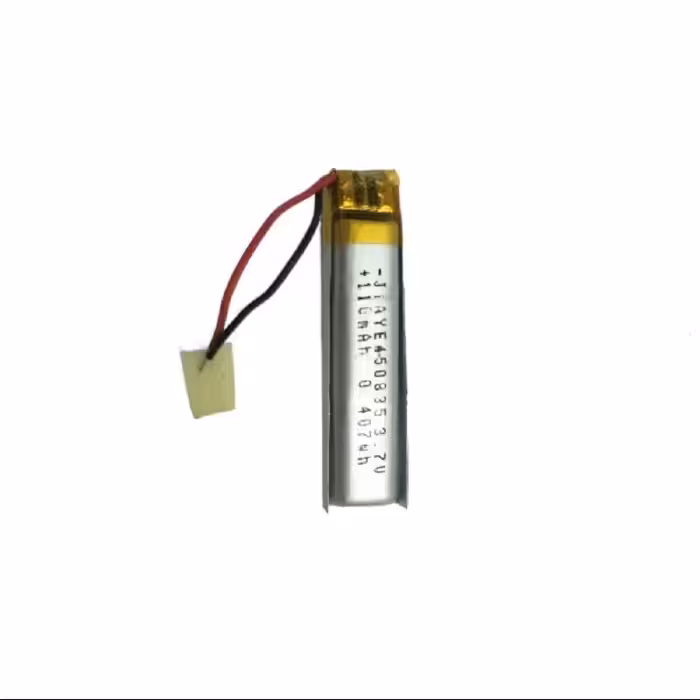 باتری لیتیومی مدل 450835 با ظرفیت 110 میلی آمپر ساعت